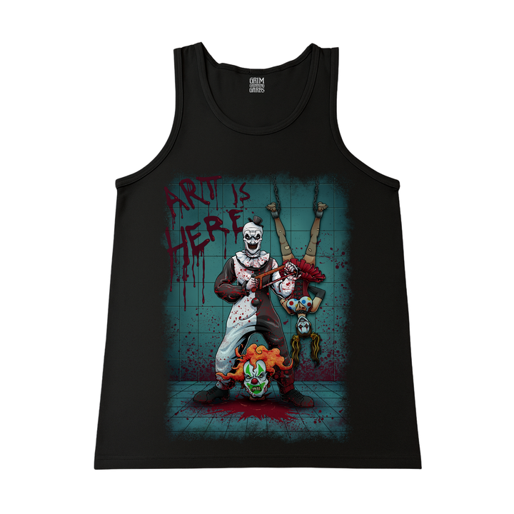 ART IS HERE TANK TOP