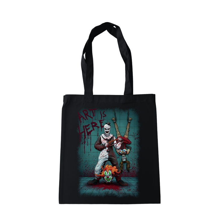 ART IS HERE TOTE BAG