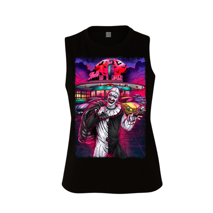 ART'S DIE-IN WOMEN'S CROPPED RACERBACK