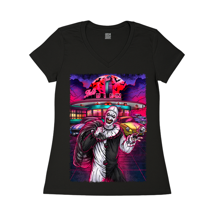 ART'S DIE-IN WOMEN'S V-NECK T-SHIRT