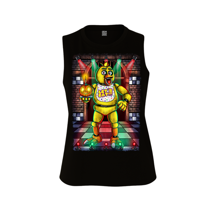CHICA-BOO! WOMEN'S CROPPED RACERBACK