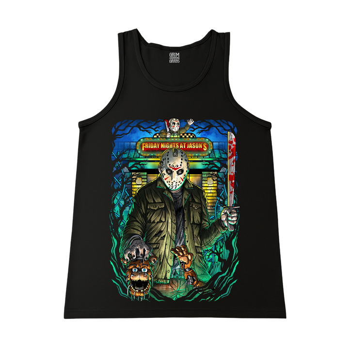 FREDDY FAZBEAR VS JASON TANK TOP