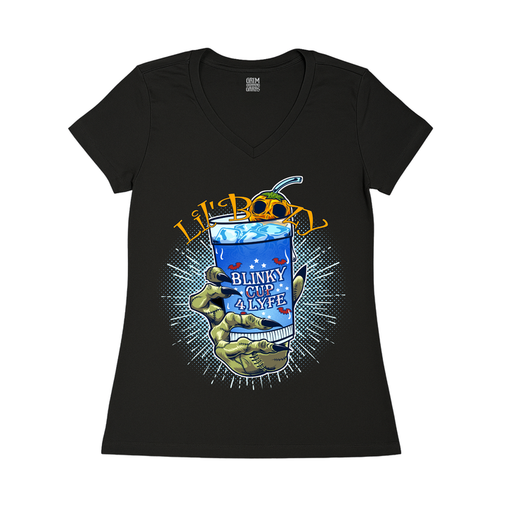 LIL BOOZY WOMEN'S V-NECK T-SHIRT