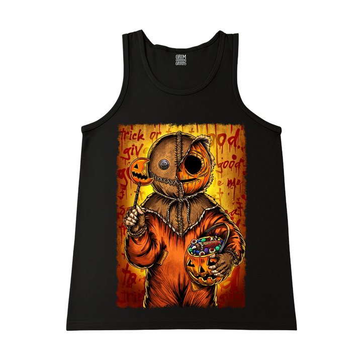 TRICK OR TREAT GIVE BOO SOMETHING GOOD TO EAT! TANK TOP