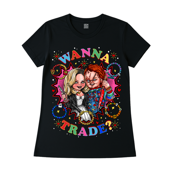WANNA TRADE? - FRIENDSHIP BRACELETS 'TIL THE END T-SHIRT
